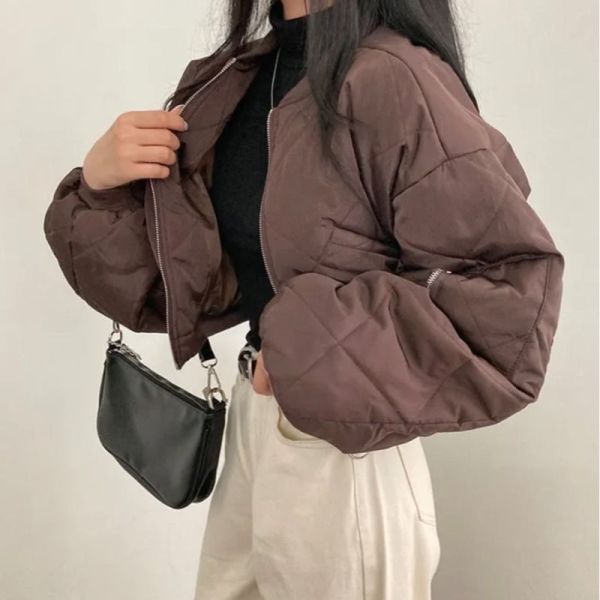 Short baseball jacket