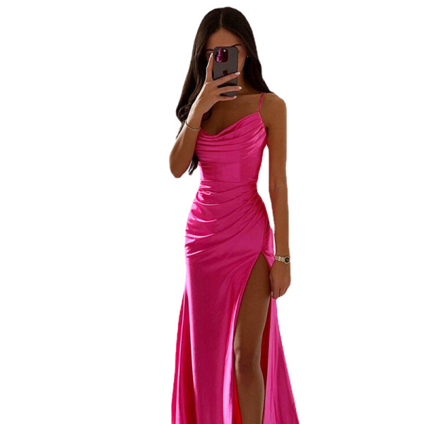 Sexy slim fit buttocks wrapped dress