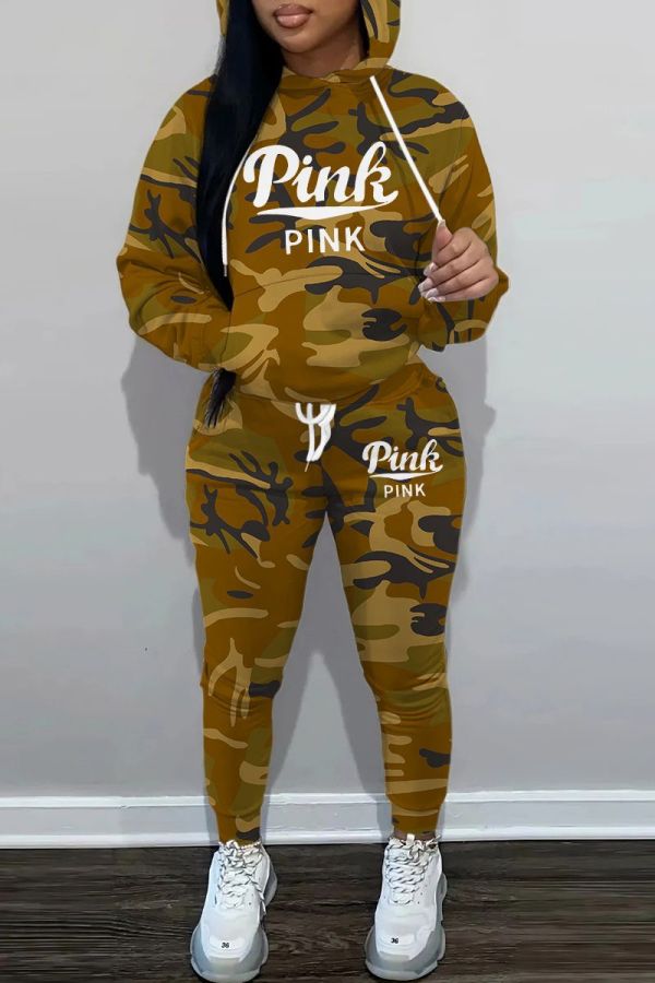 Women's hooded hoodie set