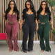 Sexy slim fitting tassel jumpsuit