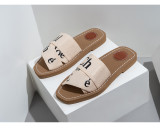 Canvas foam slippers