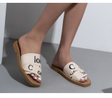 Canvas foam slippers