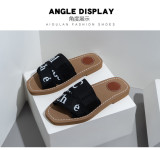 Canvas foam slippers