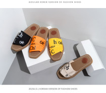 Canvas foam slippers