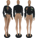 Jacket jacket embroidered baseball jacket