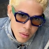 Polygonal irregular sunglasses