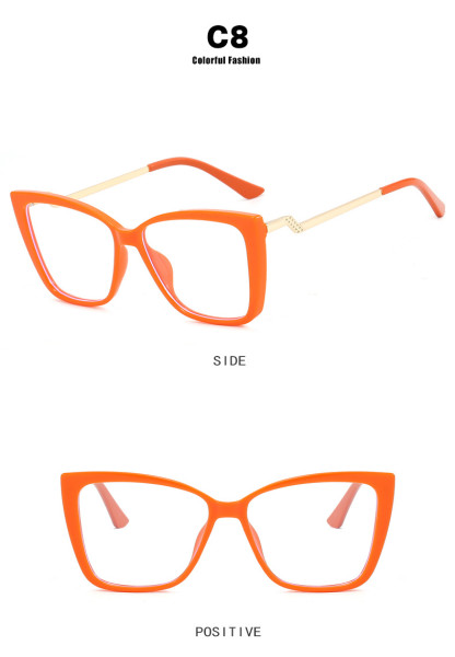 Retro Box Flat Mirror Fashion Decorative Glasses