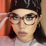 Box small frame glasses