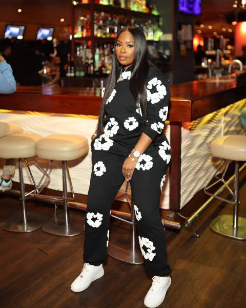 Digital printed hoodie sports suit