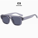 Double beam pilot sunglasses