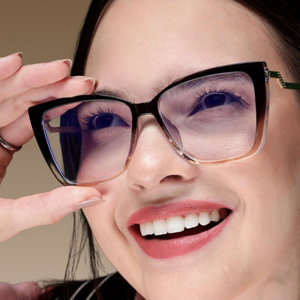 Retro Box Flat Mirror Fashion Decorative Glasses
