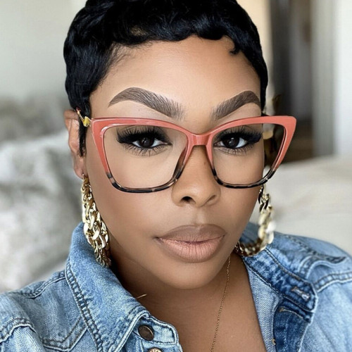 Retro Box Flat Mirror Fashion Decorative Glasses
