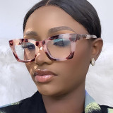 Box small frame glasses