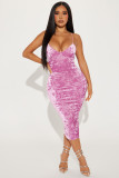Sexy and fashionable camisole strapless dress