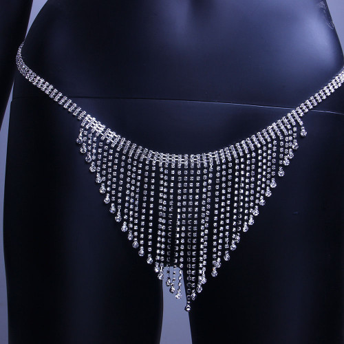 Water Diamond Body Chain Underwear