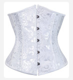 Jacquard waist clip waist closure and abdominal band