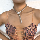 Exaggerated Snake Necklace