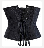 Jacquard waist clip waist closure and abdominal band