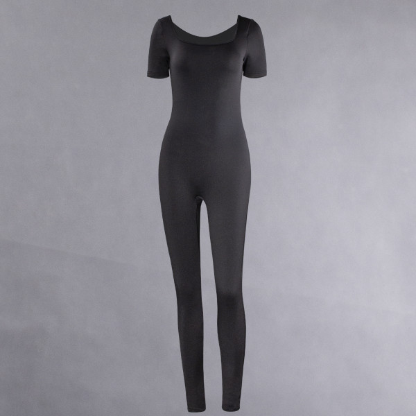 Sexy abdominal tightening and slimming yoga exercise jumpsuit