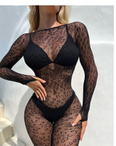 Sexy leopard print tight fitting jumpsuit Sexy leopard print tight fitting jumpsuit