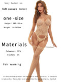 Sexy Hot Diamond Transparent Open Stop No Detachment Hanging Neck Temptation One Piece Fun Underwear