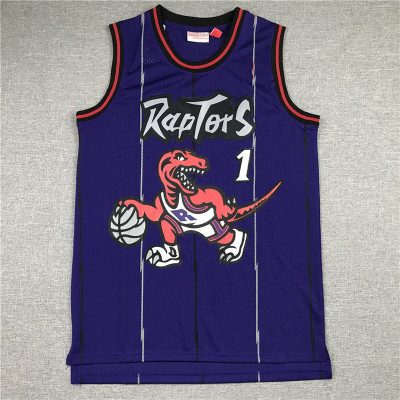 Embroidered vest retro basketball suit