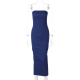 Split chest dress