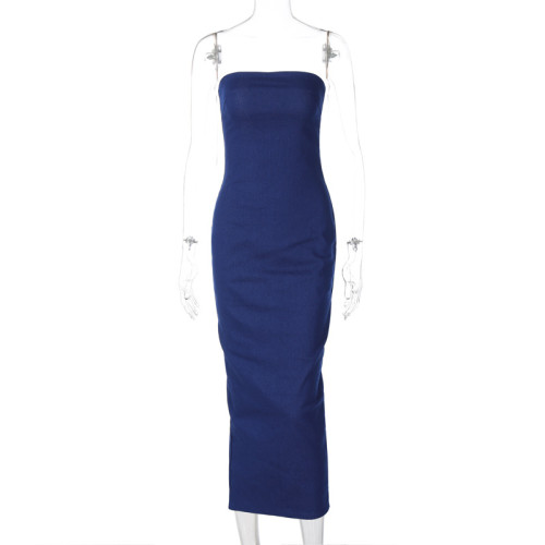 Split chest dress