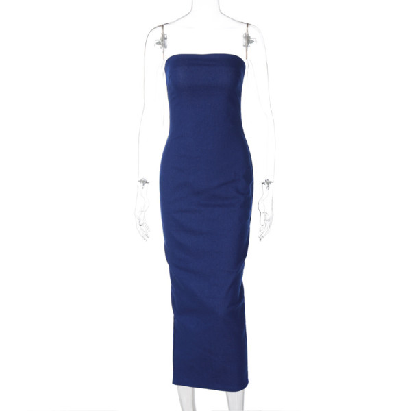 Split chest dress