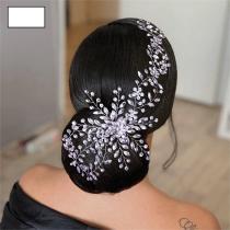 Handmade headwear with curly headbands and rhinestone headbands Handmade headwear with curly headbands and rhinestone headbands