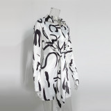 Design sense niche long sleeved comfortable slimming dress