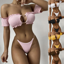 Short sleeved swimsuit set Short sleeved swimsuit set