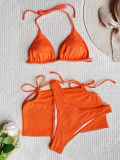 Three piece swimsuit
