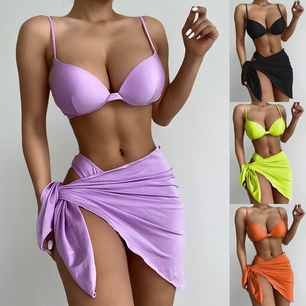 Three piece swimsuit