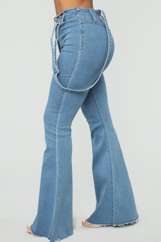 Slim fit women's flared pants