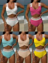 Ribbon series high waisted split swimsuit swimsuit Ribbon series high waisted split swimsuit swimsuit