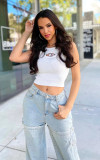 Sexy Tight Knitted Versatile Tank Top