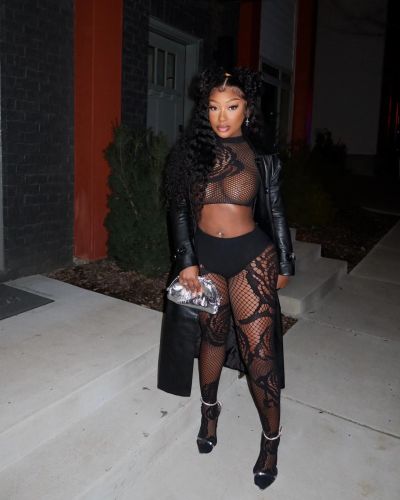 Fun hollow out lingerie sexy mesh set