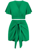 Short sleeved shorts set