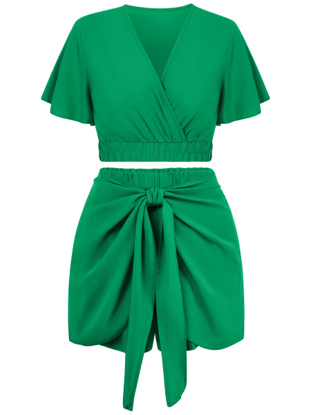 Short sleeved shorts set