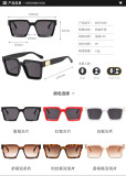 Large frame retro sunglasses