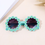 Children's Daisy Round Frame Petal Glasses
