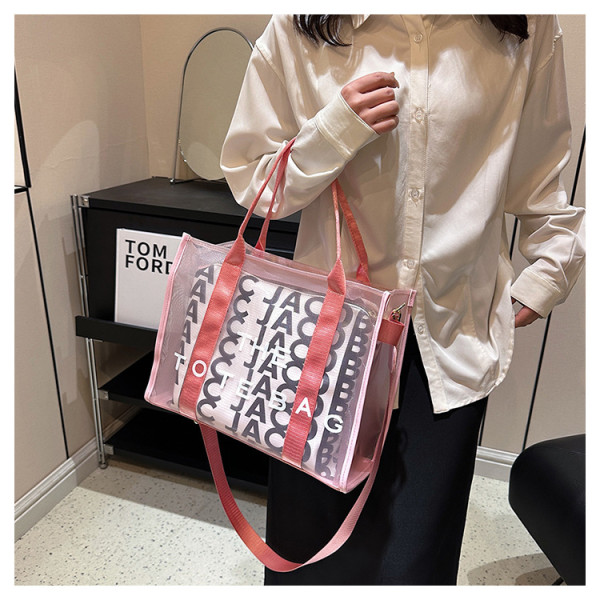 Large capacity tote bag single shoulder crossbody handbag