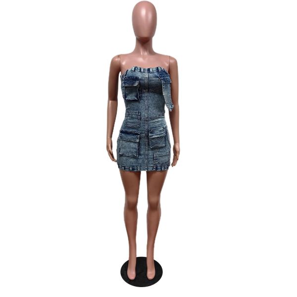 Bra fitting 3D pocket dress