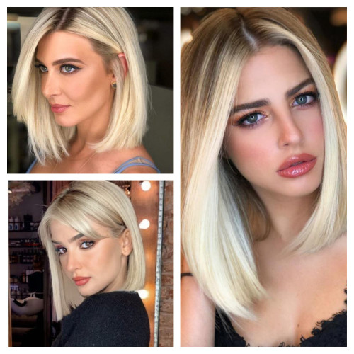 Gradient Human Hair Wig