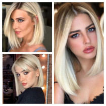 Gradient Human Hair Wig Gradient Human Hair Wig