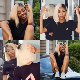 Human hair wig