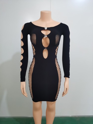 Hollow connected body fun pajamas