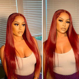 Women's split straight wig headband