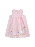 Girls' tank top dress, children's sleeveless dress